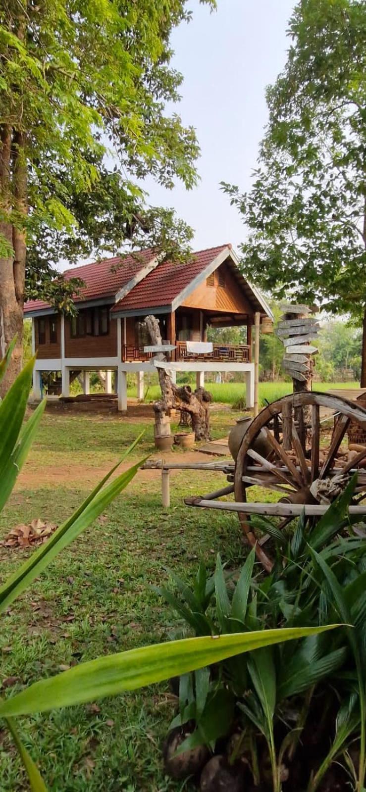 Bolaven Garden Bungalow And Tent - Tad Lo Ban Kiangtat ภายนอก รูปภาพ