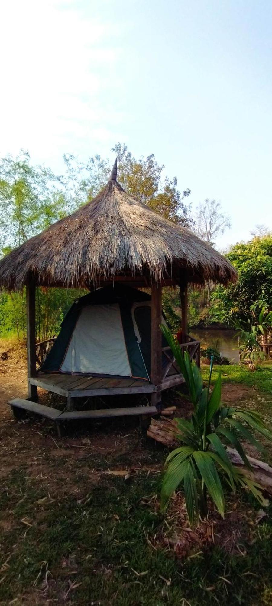 Bolaven Garden Bungalow And Tent - Tad Lo Ban Kiangtat ภายนอก รูปภาพ