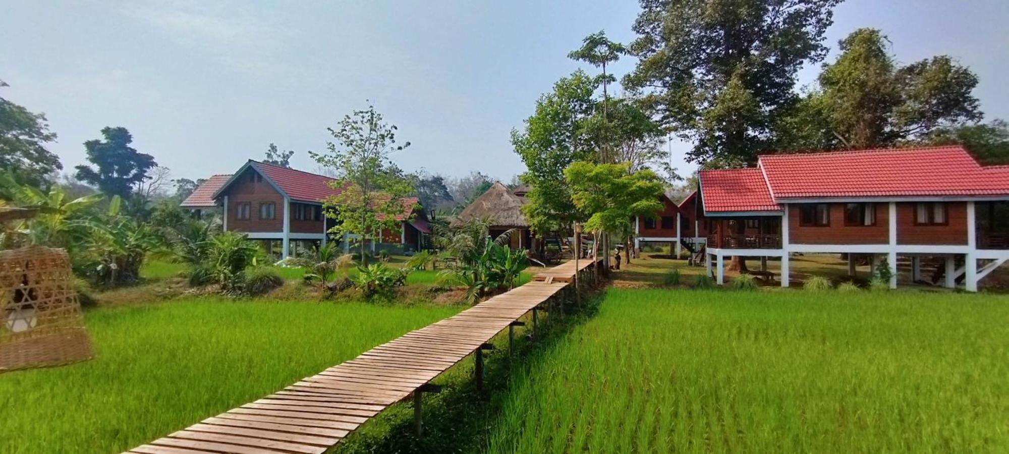 Bolaven Garden Bungalow And Tent - Tad Lo Ban Kiangtat ภายนอก รูปภาพ