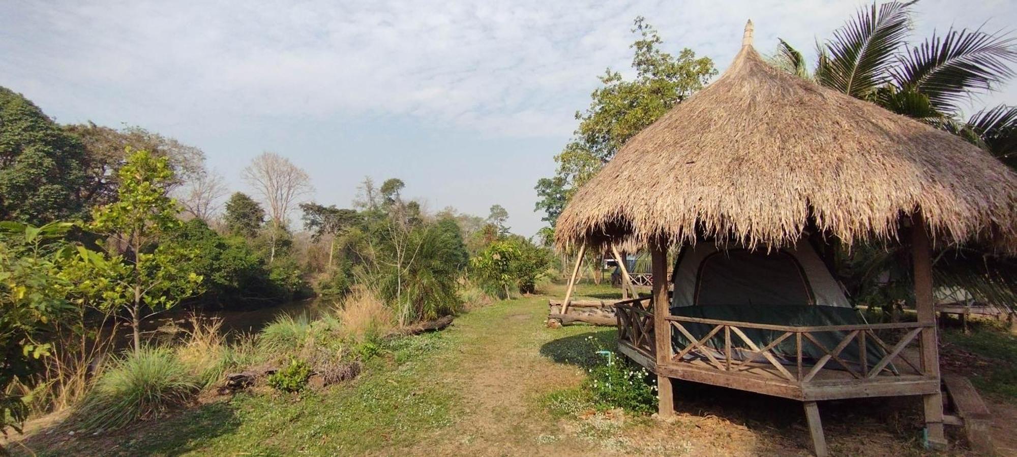 Bolaven Garden Bungalow And Tent - Tad Lo Ban Kiangtat ภายนอก รูปภาพ