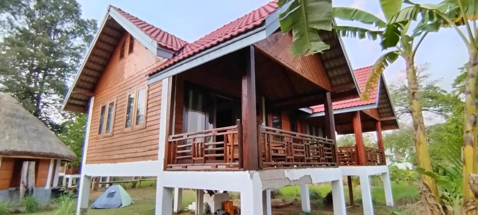 Bolaven Garden Bungalow And Tent - Tad Lo Ban Kiangtat ภายนอก รูปภาพ
