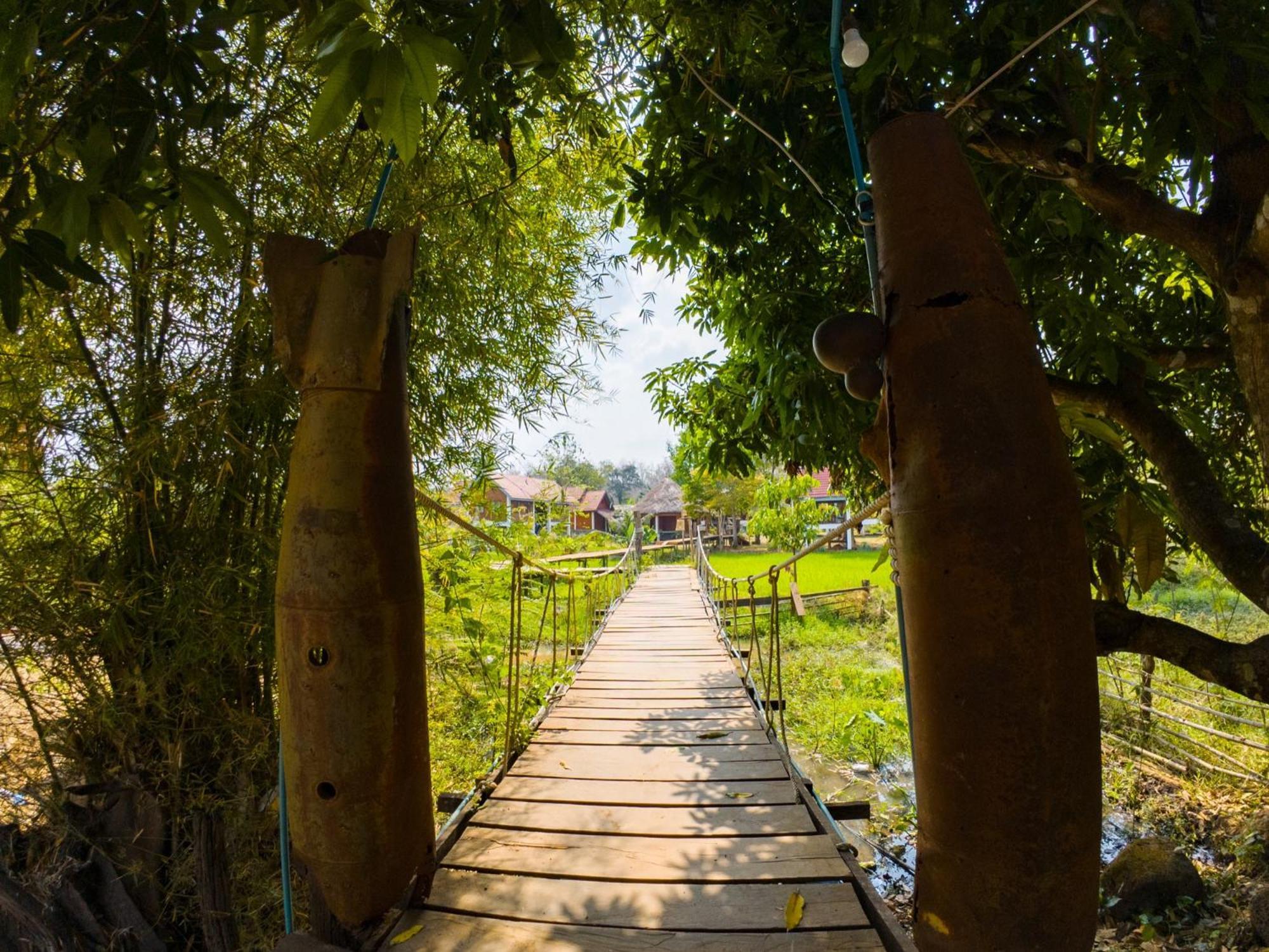 Bolaven Garden Bungalow And Tent - Tad Lo Ban Kiangtat ภายนอก รูปภาพ